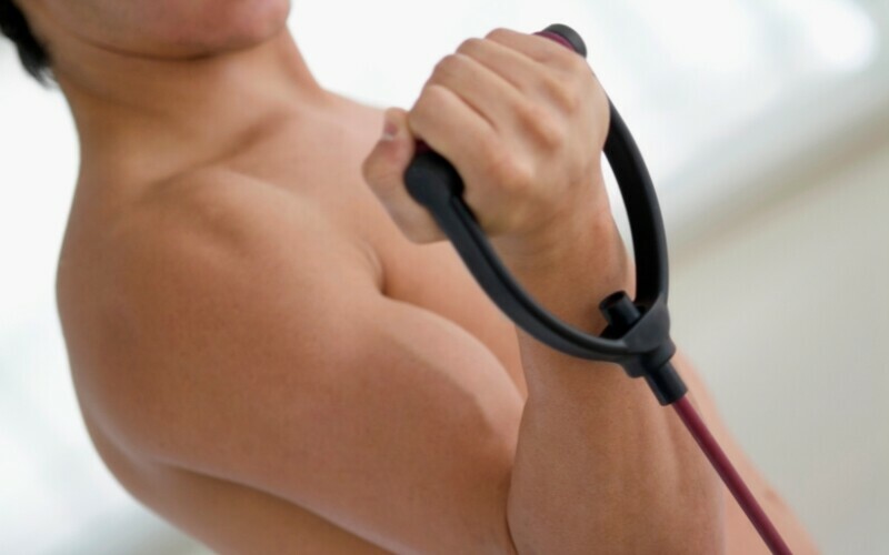 Muscle activation - with resistance bands