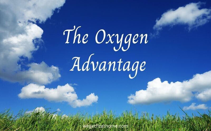 What Is the Oxygen Advantage - picture of a blue sky with white clouds and green grass